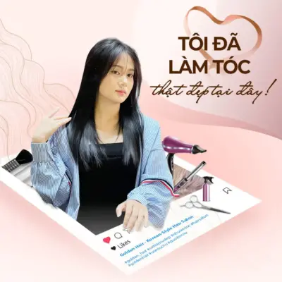 TÔI ĐÃ LÀM TÓC ĐẸP TẠI ĐÂY