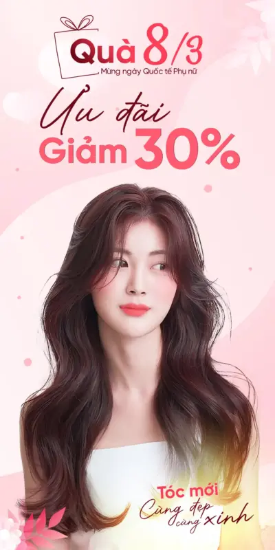 CHÀO ĐÓN 8/3 RỰC RỠ VỚI MÓN QUÀ TỪ GOLDEN HAIR