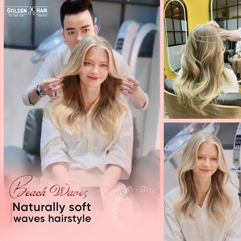 BEACH WAVES – NATURALLY SOFT WAVES HAIR STYLE