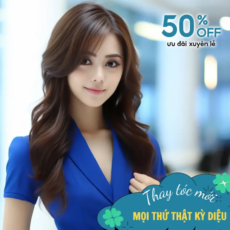 DEAL CHỒNG DEAL OFF 50% THÊM MIỄN PHÍ CẮT TÓC