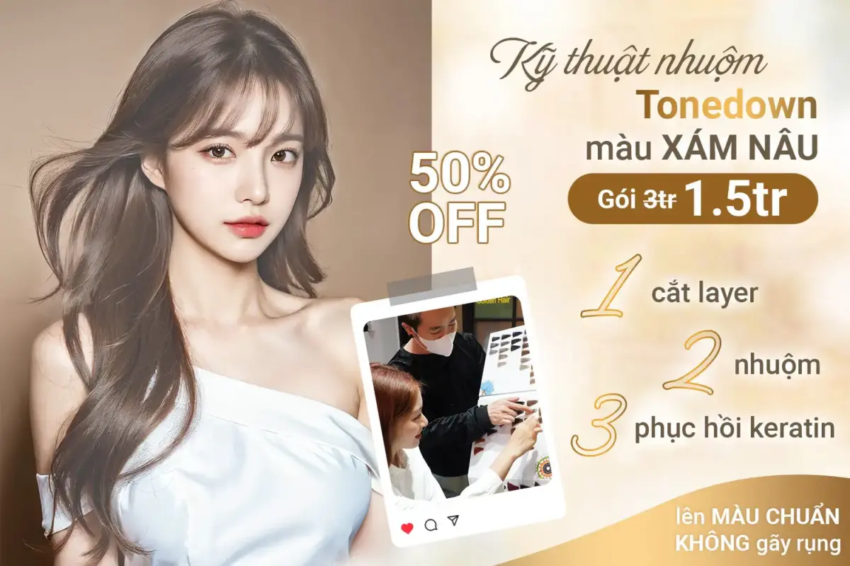 GOLDEN HAIR – CỨU TINH CHO TÓC NHUỘM NHIỀU LẦN, ĐÁNH BAY MỌI LO LẮNG