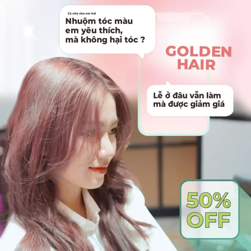 OFF 50% – Ở ĐÂU LÀM TÓC RẺ, “CUTE”, ƯNG Ý ?