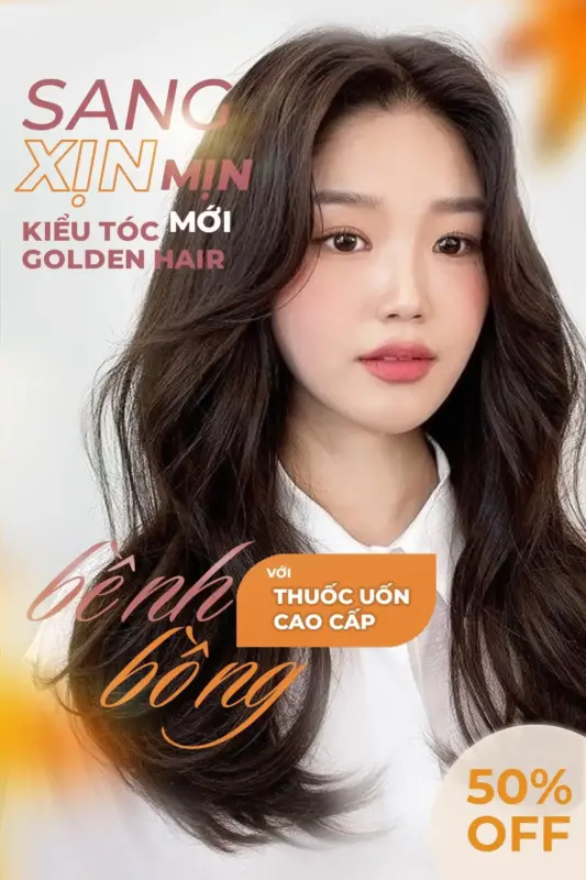 TÓC “SANG – ĐẸP – CHẤT” HƠN VỚI GOLDEN HAIR