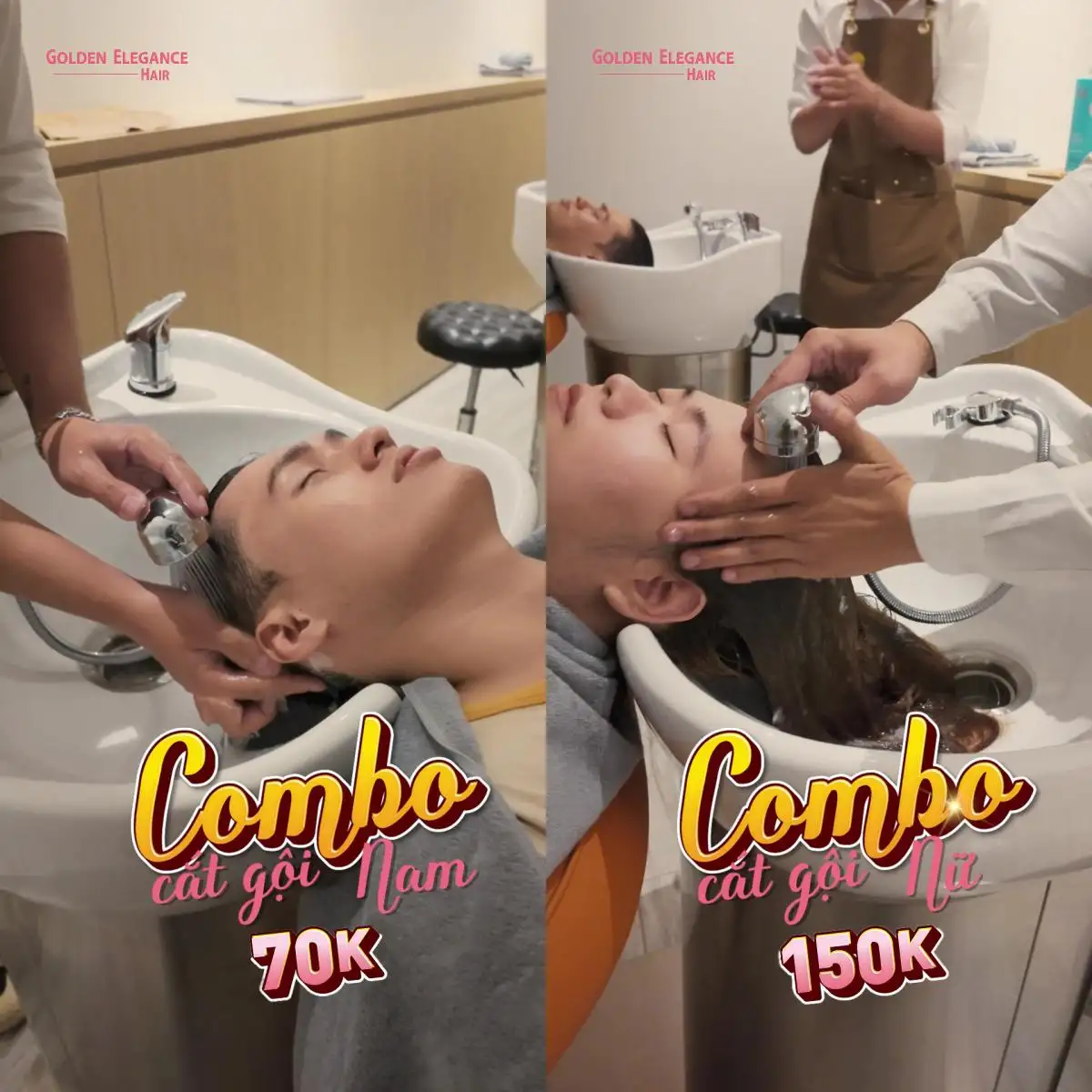 COMBO 70K CẮT GỘI - CHẠM SẮC HÈ - CÓ NGAY MÁI TÓC ĐẸP